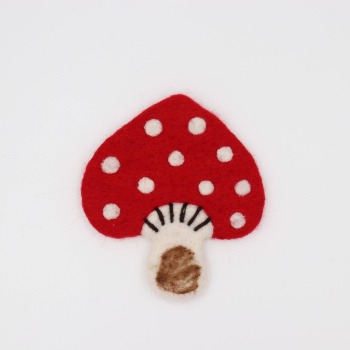 Sparkle Being - Wool Felt Coffee Cup Mug Table Mat Coasters - Mushroom, Owl, Cat: Owl