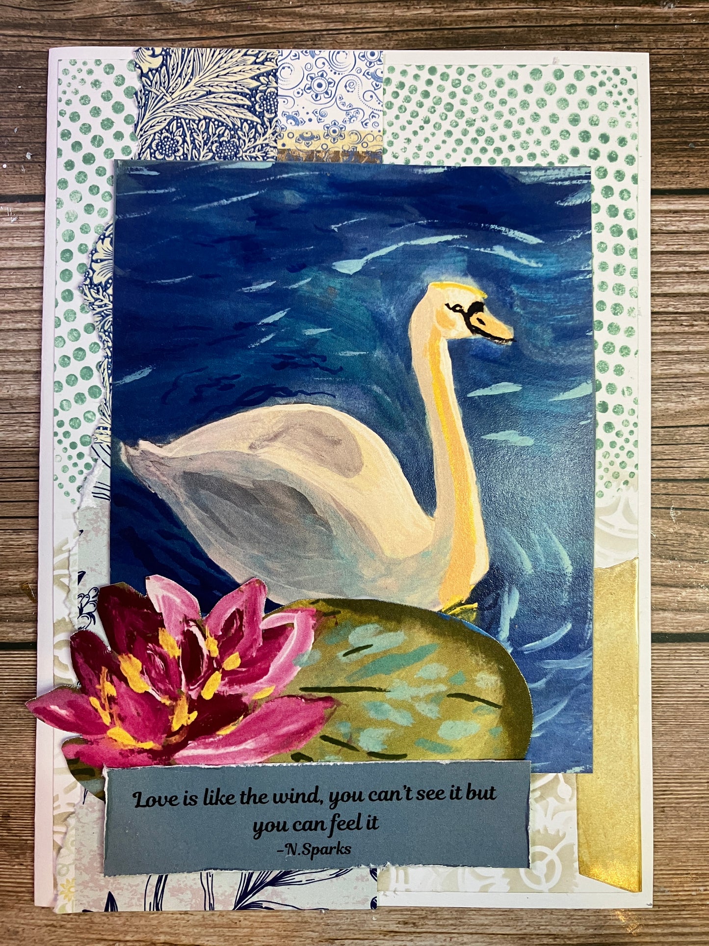 Timeless Swans 6x8 Paper Pack