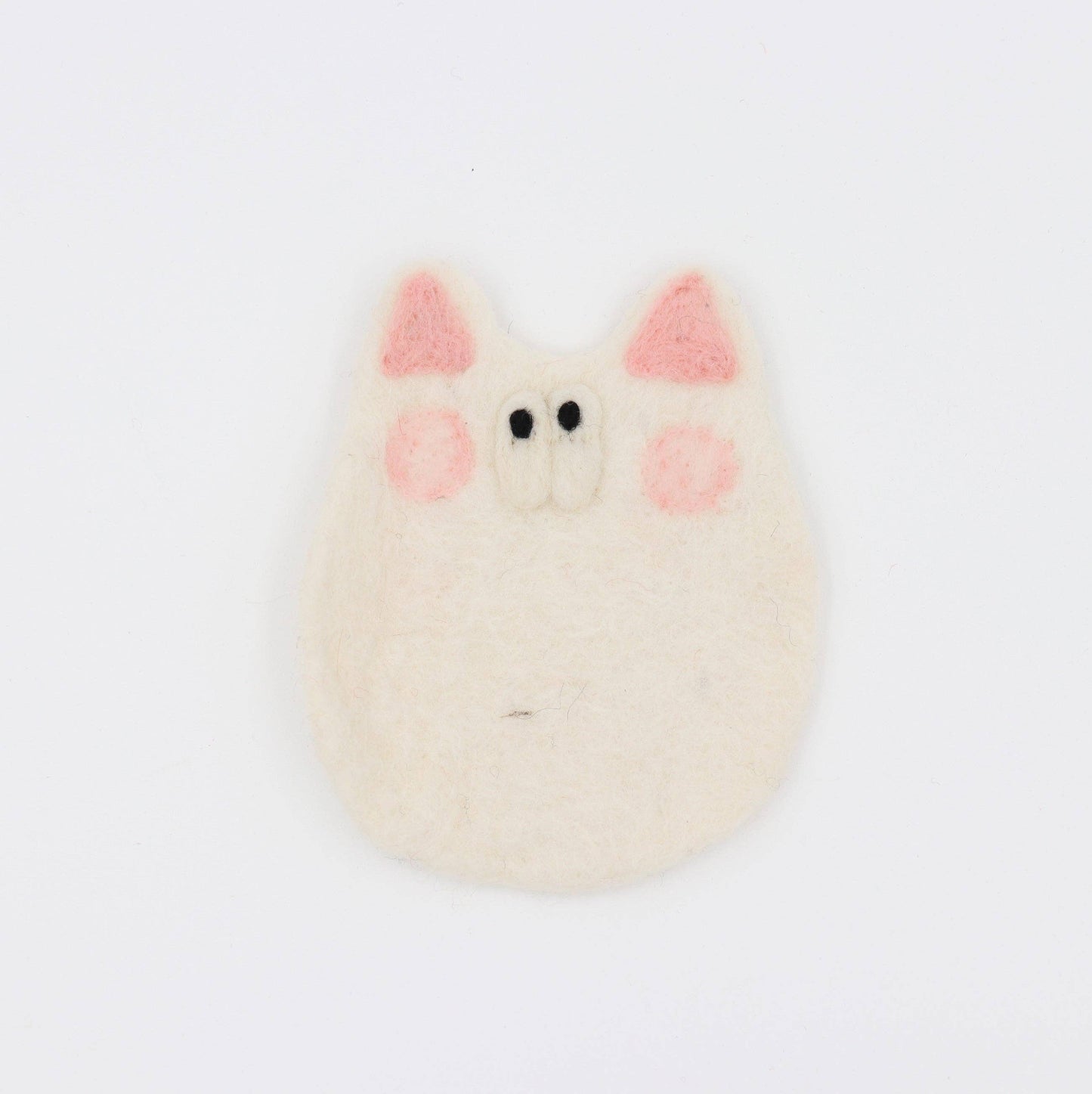 Sparkle Being - Wool Felt Coffee Cup Mug Table Mat Coasters - Mushroom, Owl, Cat: Owl