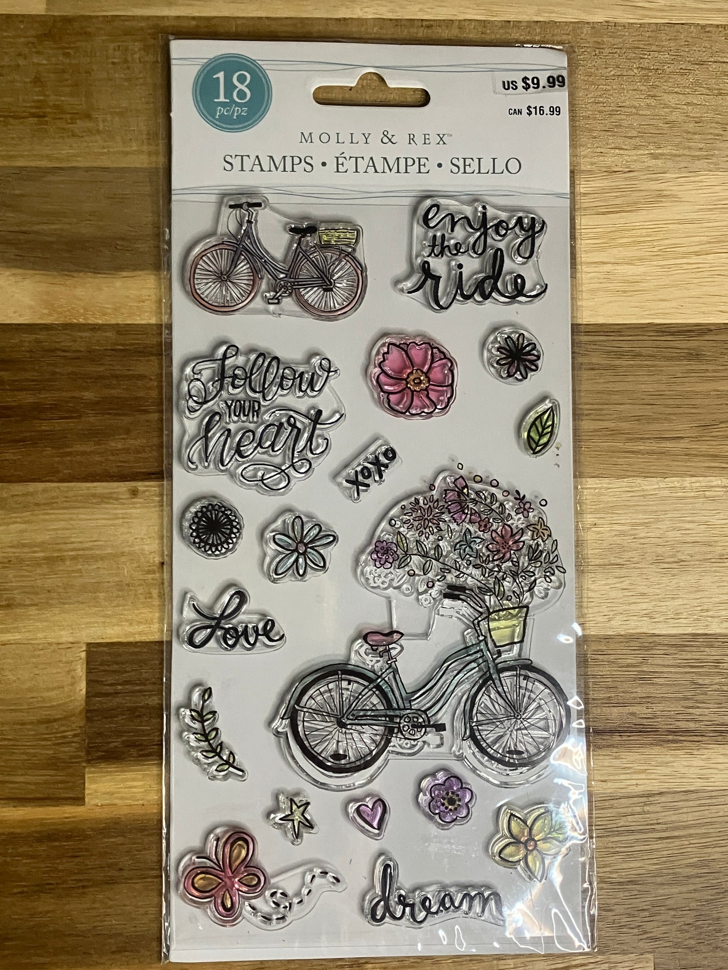 Bike stamp set
