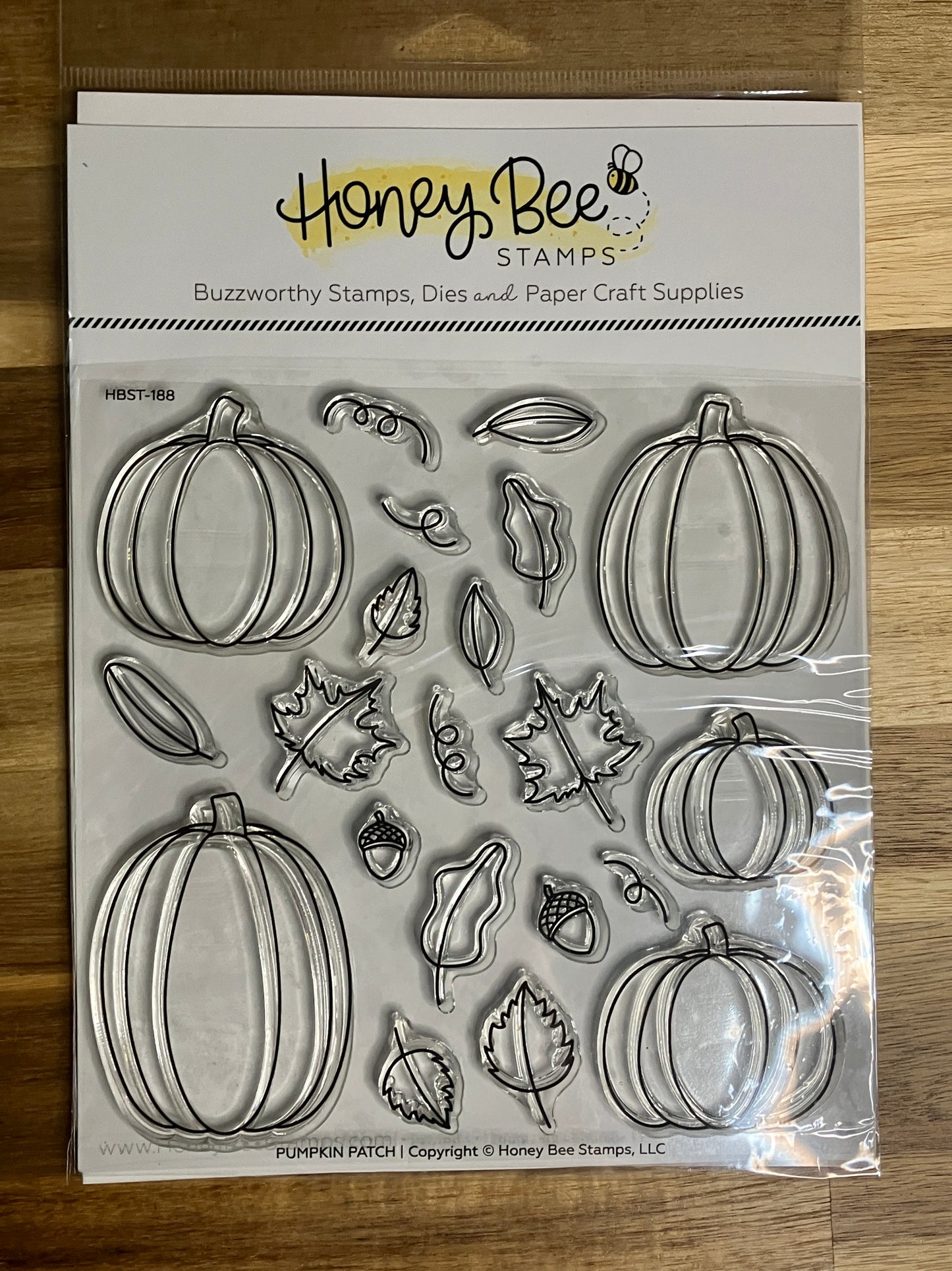 Honey Bee stamp set Pumpkins