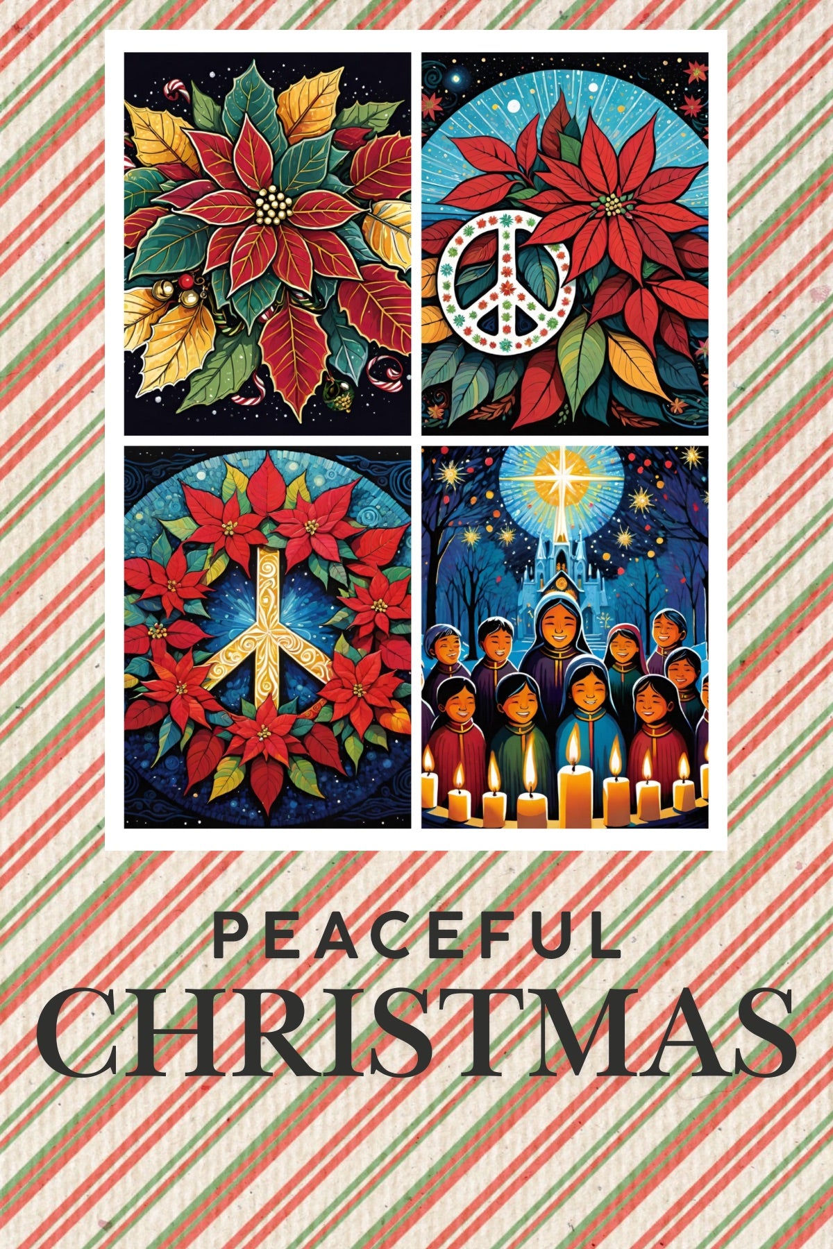 Peaceful Christmas Paper Pad