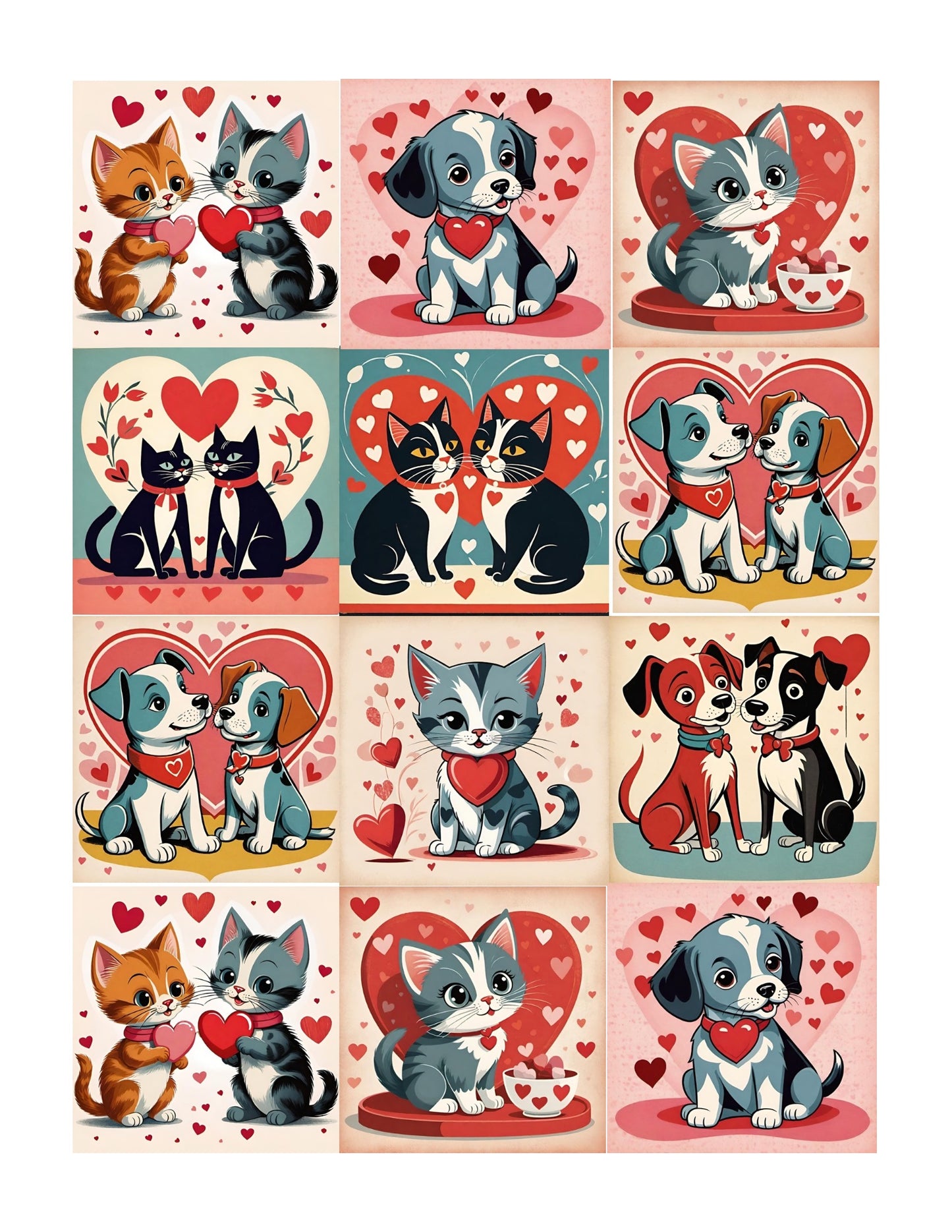 Retro Valentines Variety Pack