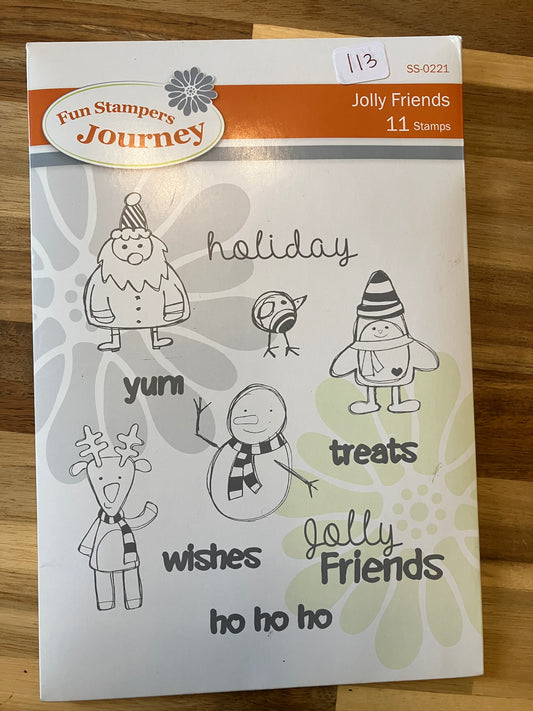 #113 Jolly Friends Stamp Set