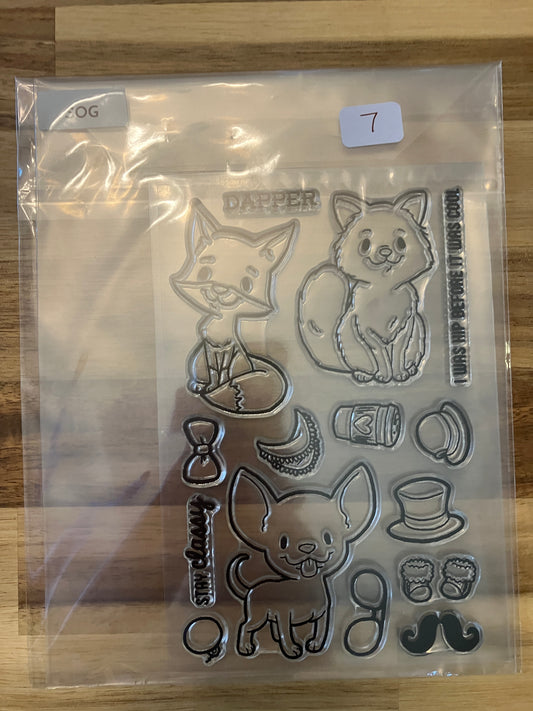#7 Dress Up Cute Critters Stamp Set