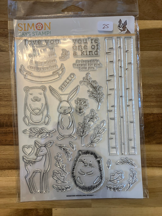 #25 Woodland Whimsy Stamp Set
