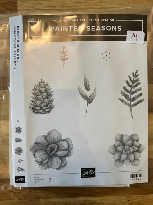 #74 Stampin up Painted Seasons Stamp Set