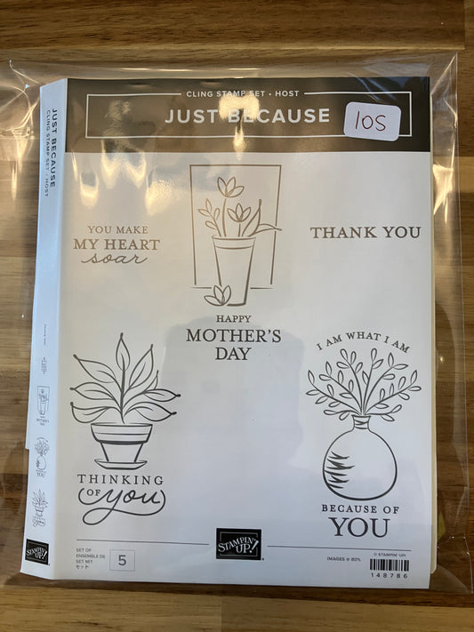 #105 Stampin Up Just Because Stamp Set