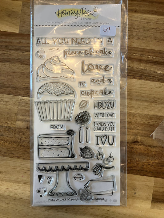 #59 Piece of Cake Stamp Set