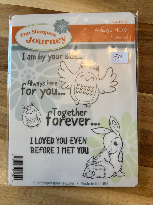 #54 Always Here FSJ Stamp Set