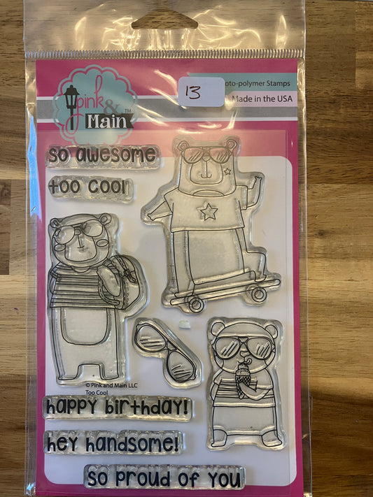 #13 Too Cool Stamp Set