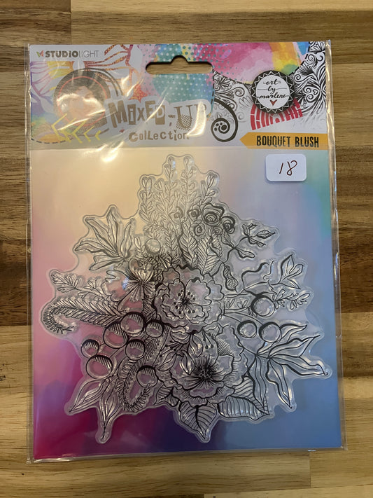 #18 Bouquet Blush Stamp Set