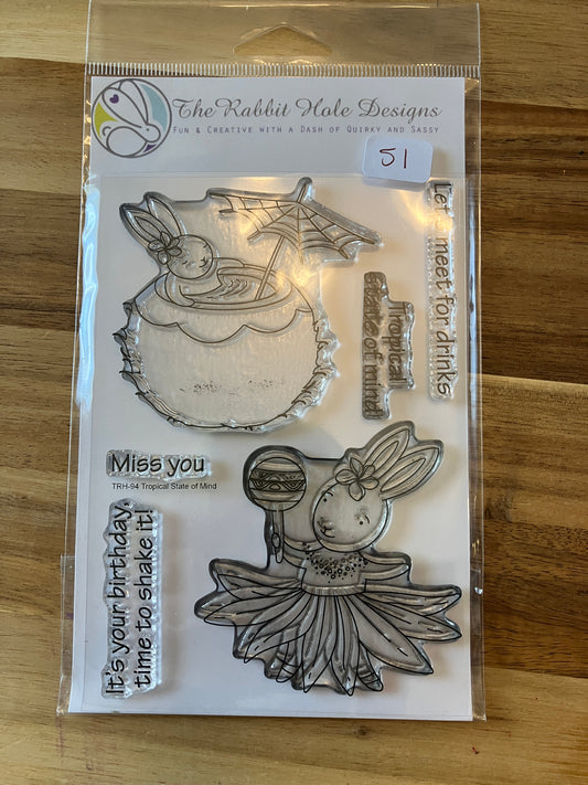#51 Tropical State of Mind Stamp Set