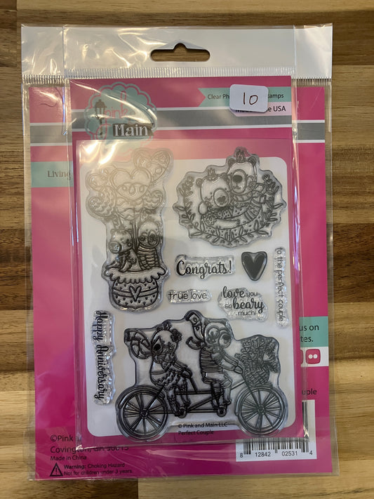 #10 Perfect Couple Stamp and Die Set