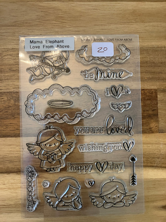 #20 Love From Above Stamp Set