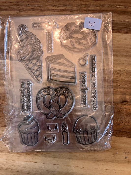 #61 Treats and Sweets Stamp Set