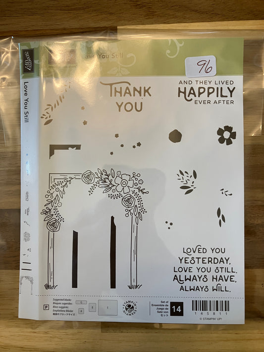 #96 Stampin Up Love you Still Stamp Set