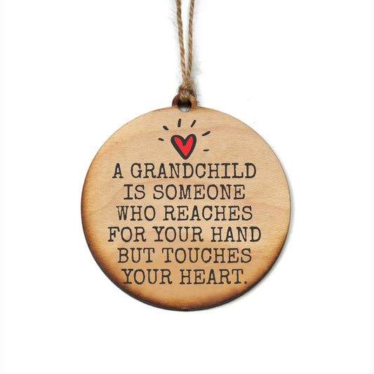 Driftless Studios - A Grandchild Is Someone Christmas Ornament - Christmas Décor