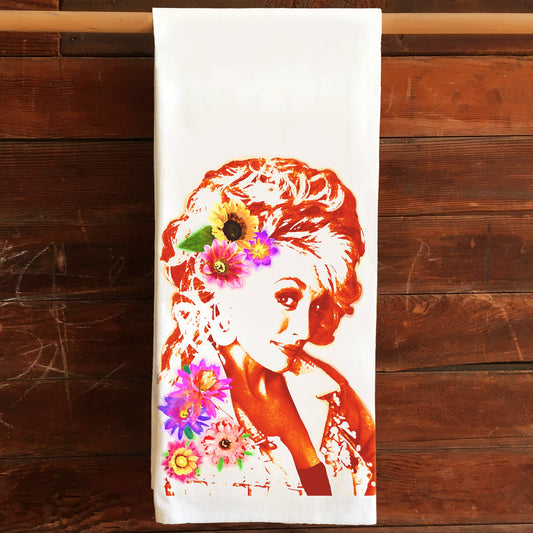 katzpajamas - Dolly Parton Kitchen Tea Towel Flour Sack Cotton